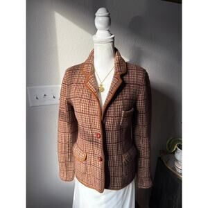 Brown Wool Blazer